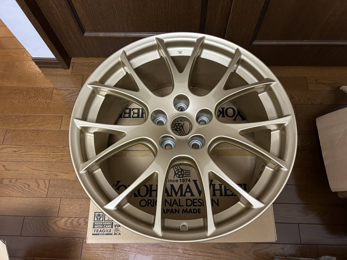 BBS 　SUBARU　WRX　 STI　 Final Edition　純正　19インチ　8.5J オフセット55 ゴールド　1本　 VAB GVB GRB GDB 鍛造_画像1