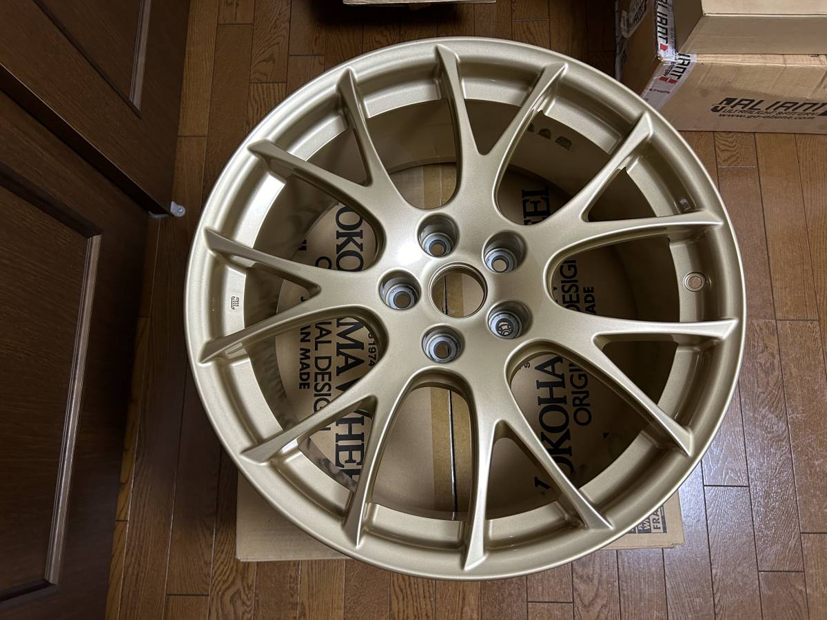 BBS 　SUBARU　WRX　 STI　 Final Edition　純正　19インチ　8.5J オフセット55 ゴールド　1本　 VAB GVB GRB GDB 鍛造_画像3