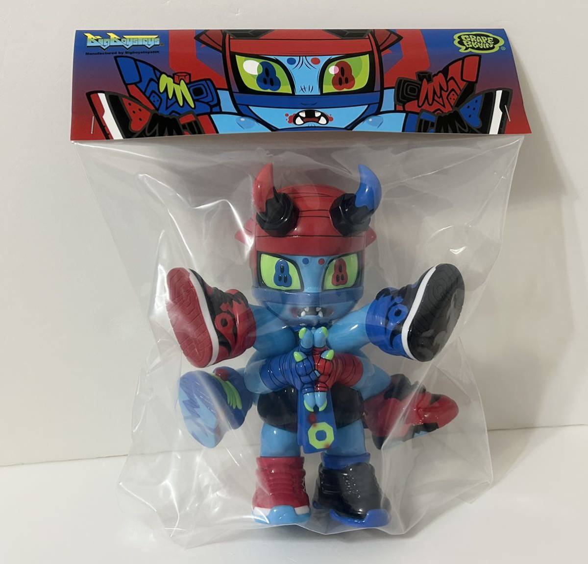 新品 GRAPE BRAIN 鬼蜘蛛忍者ハッカク ONIGUMO NINJA HAKKAKU 新品 GRAPE BRAIN 鬼蜘蛛忍者ハッカク ONIGUMO NINJA HAKKAKU