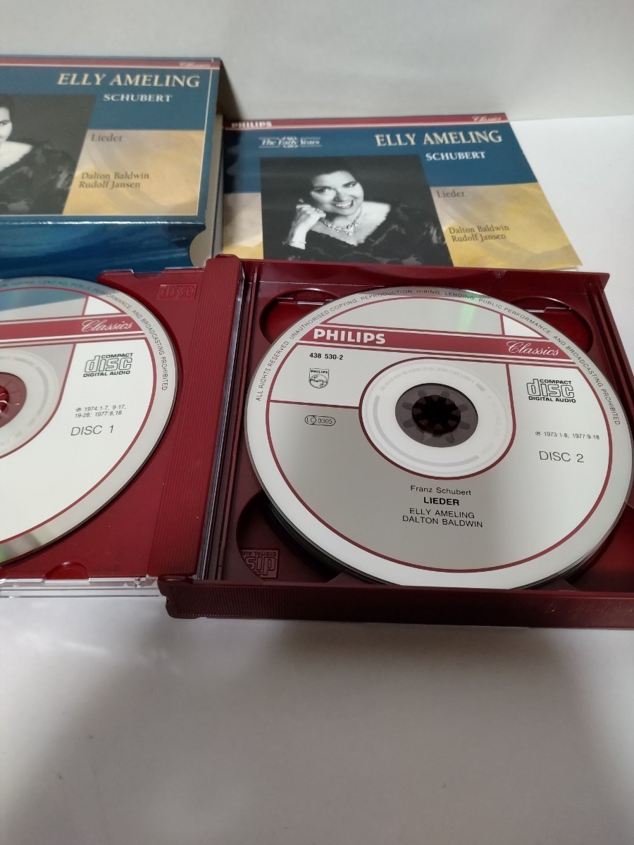CD Elly Ameling Schubert Lieder 4枚組_画像5