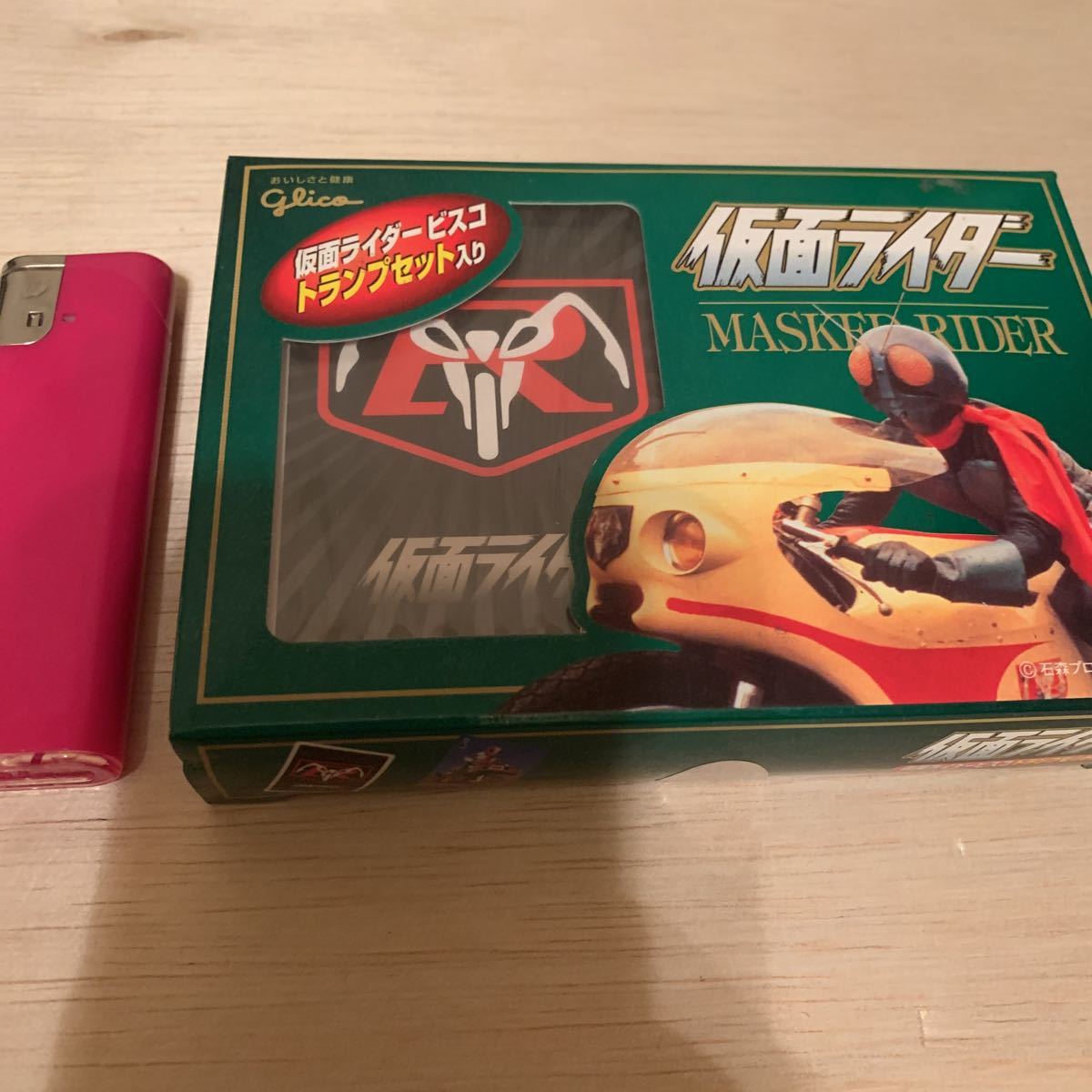  Kamen Rider [ screw ko* playing cards set ]{2001 year about * that time thing ] seven eleven limitation { unopened storage goods }[ present condition reality goods delivery ] warehouse long-term keeping goods 