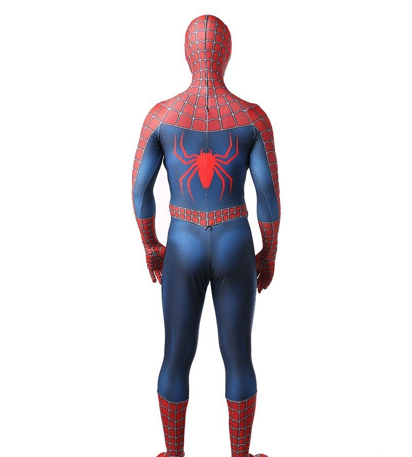 高品質 新作 モマーク スパイダーマン  スーツ セパレートタイプ コスプレ衣装の画像5