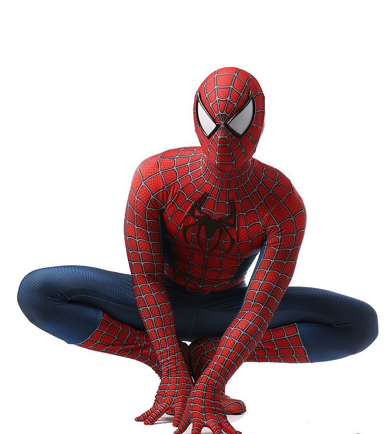 高品質 新作 モマーク スパイダーマン  スーツ セパレートタイプ コスプレ衣装の画像4