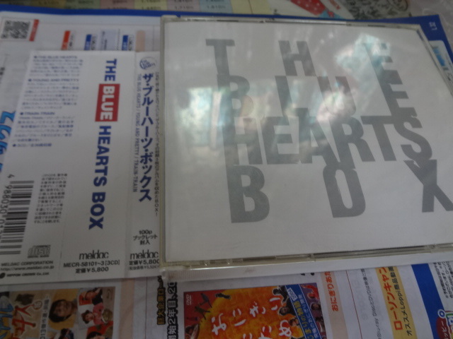 ブルーハーツ・ボックス THE BLUE HEARTS BOX ブルーハーツ　初期3枚のアルバムを収めたBOX！(3枚組)_画像2