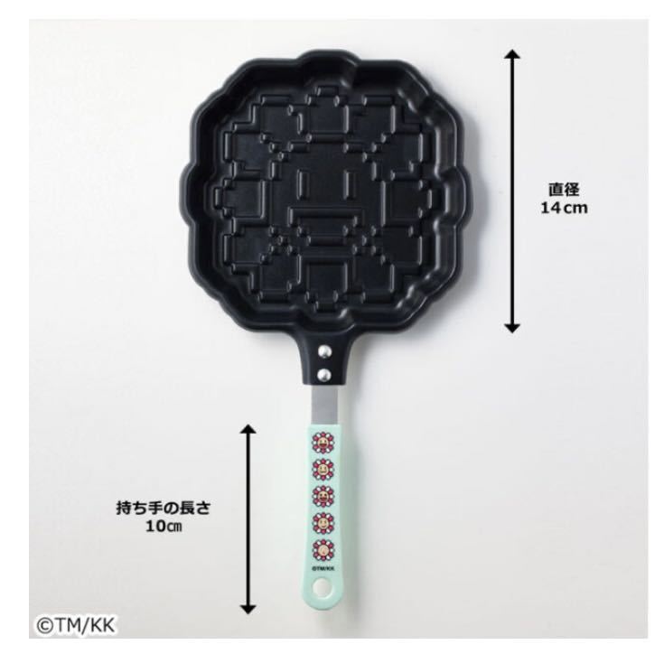 未使用　smart スマート 2021年 12月号 宝島チャンネル限定特別号 付録　IH対応 村上隆 お花パンケーキパン［Murakami.Flower ver.］_画像6