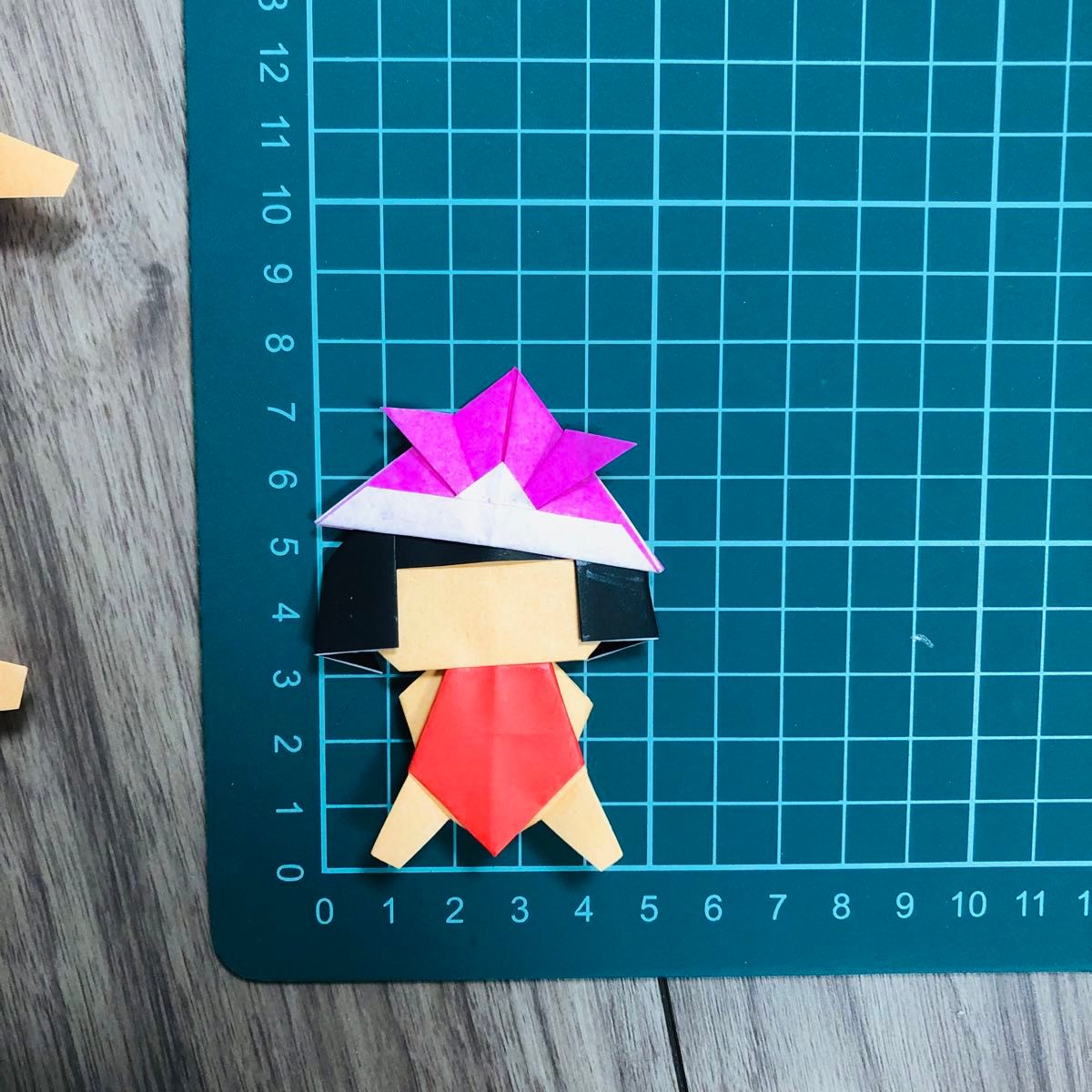 金太郎 こどもの日 端午の節句 ハンドメイド 折り紙 壁面飾り 金太郎 こどもの日 端午の節句 ハンドメイド 折り紙 壁面飾り