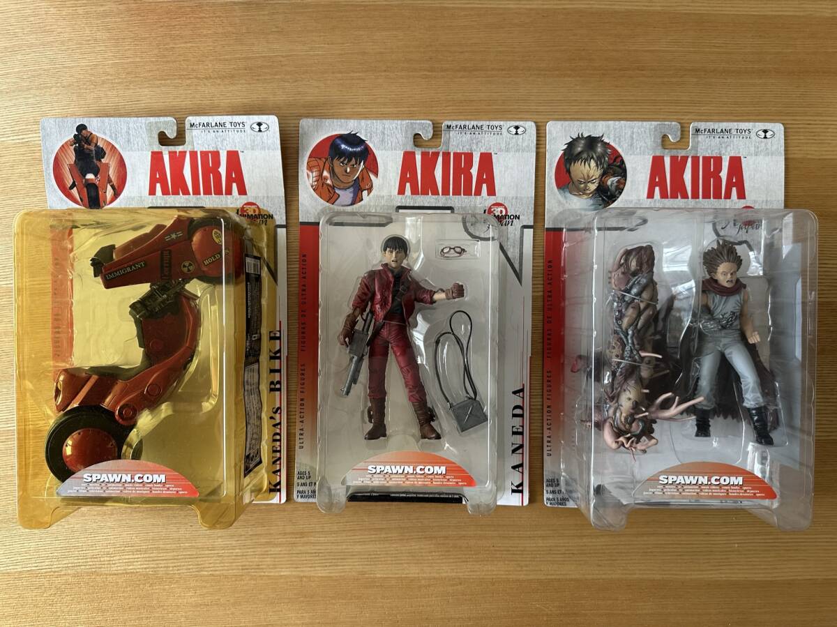 McFARLANE TOYS AKIRA / マクファーレントイズ アキラ 金田＋金田バイク＋鉄雄《未開封品》_画像4