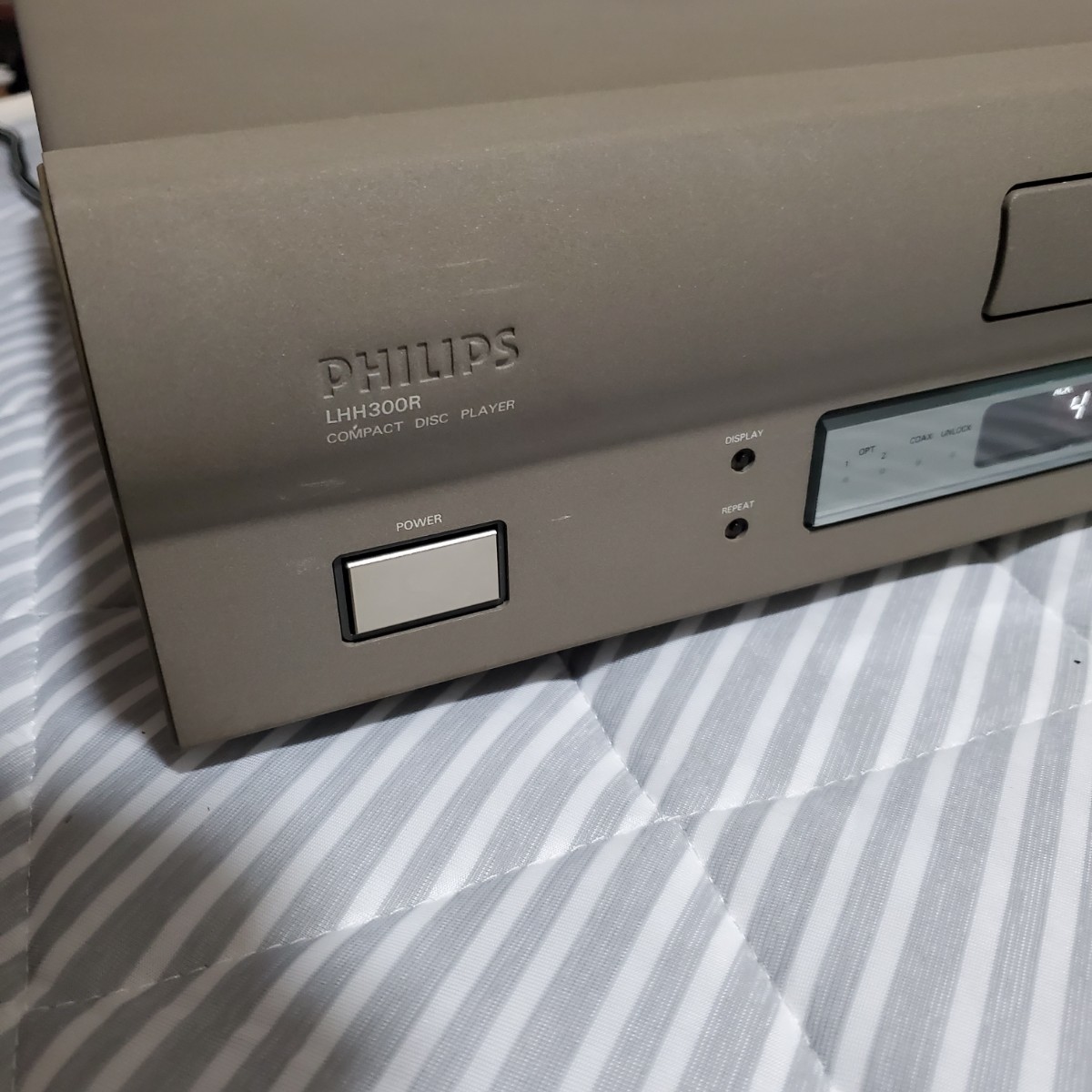 即決　PHILIPS フィリップス CDプレーヤー LHH-300R　元箱あり_画像2