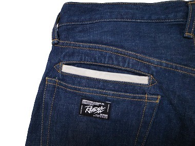 RENDER レンダー Gusset Denim Pants デニム パンツ Leaf Indigo リーフ インディゴ 34 美品 完売 LOST CONTROL ロスト コントロール_参考画像