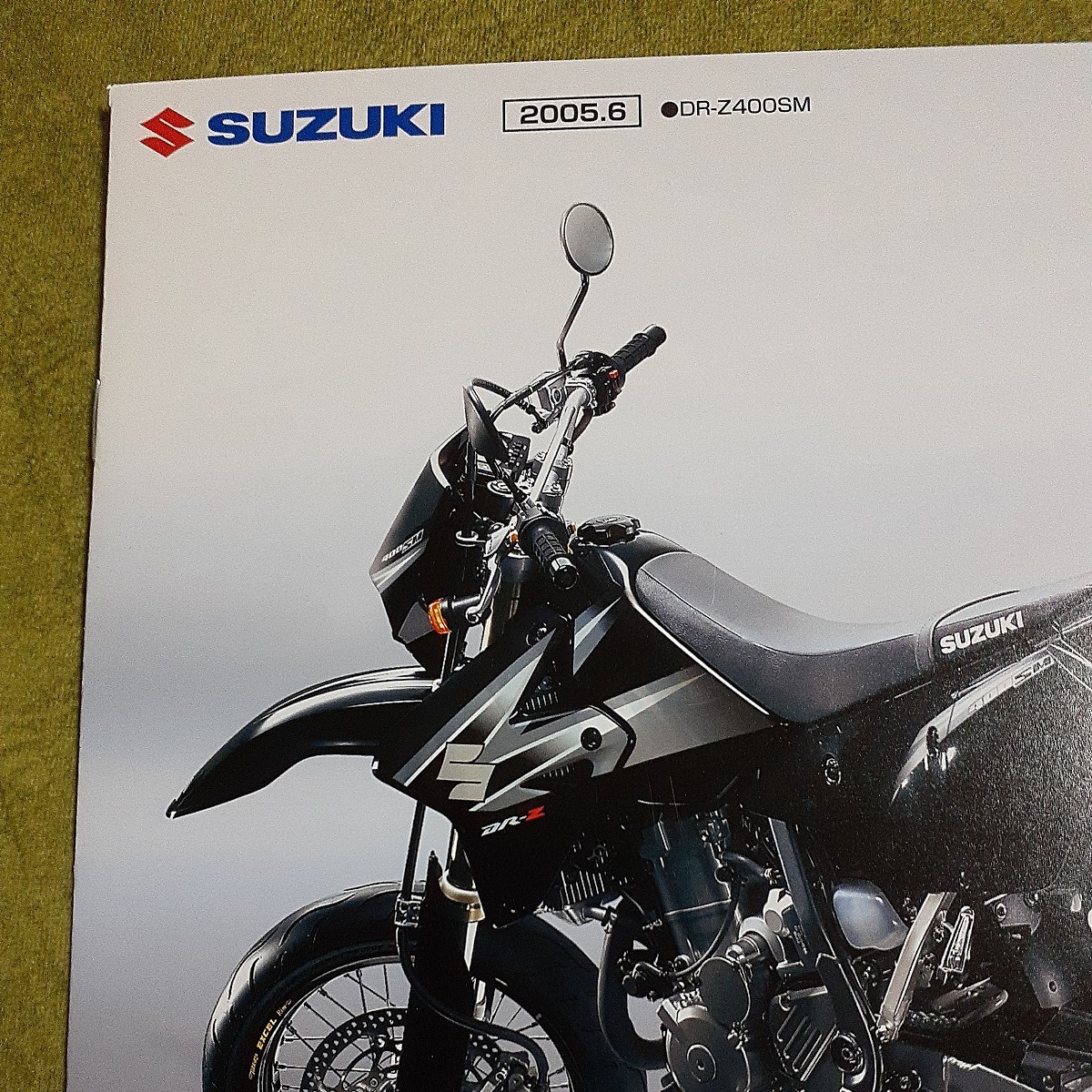スズキ　SUZUKI　DR-Z400SM カタログ_画像1