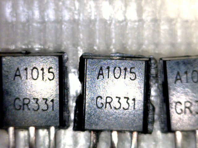 2SA1015-GR　ＰＮＰトランジスター ( hFEチェック：325～365程度 ） 10個 管-12G_画像3