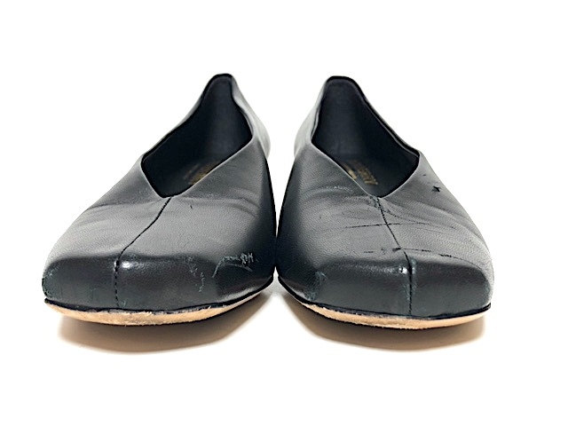  2 пункт и больше бесплатная доставка!b1091939491 B048 Италия производства BURBERRY Burberry London туфли-лодочки 35 черный чёрный обувь обувь кожа натуральная кожа 