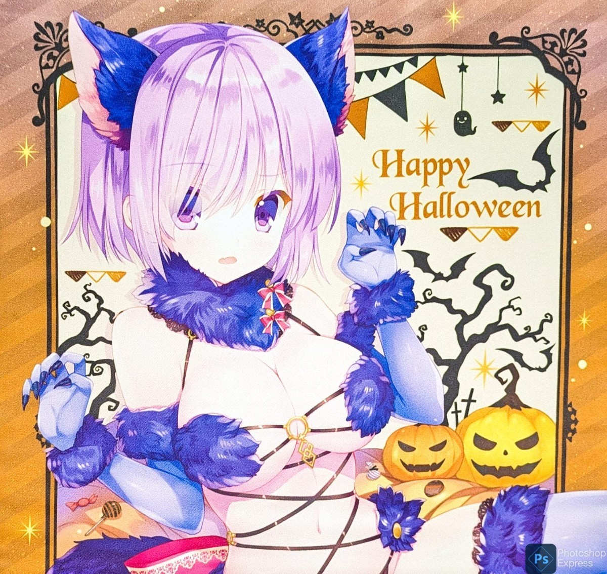 手描きイラスト ④ オリジナル 色紙 イラスト 大色紙 27×24 手描きイラスト ④ オリジナル 色紙 イラスト 大色紙 27×24