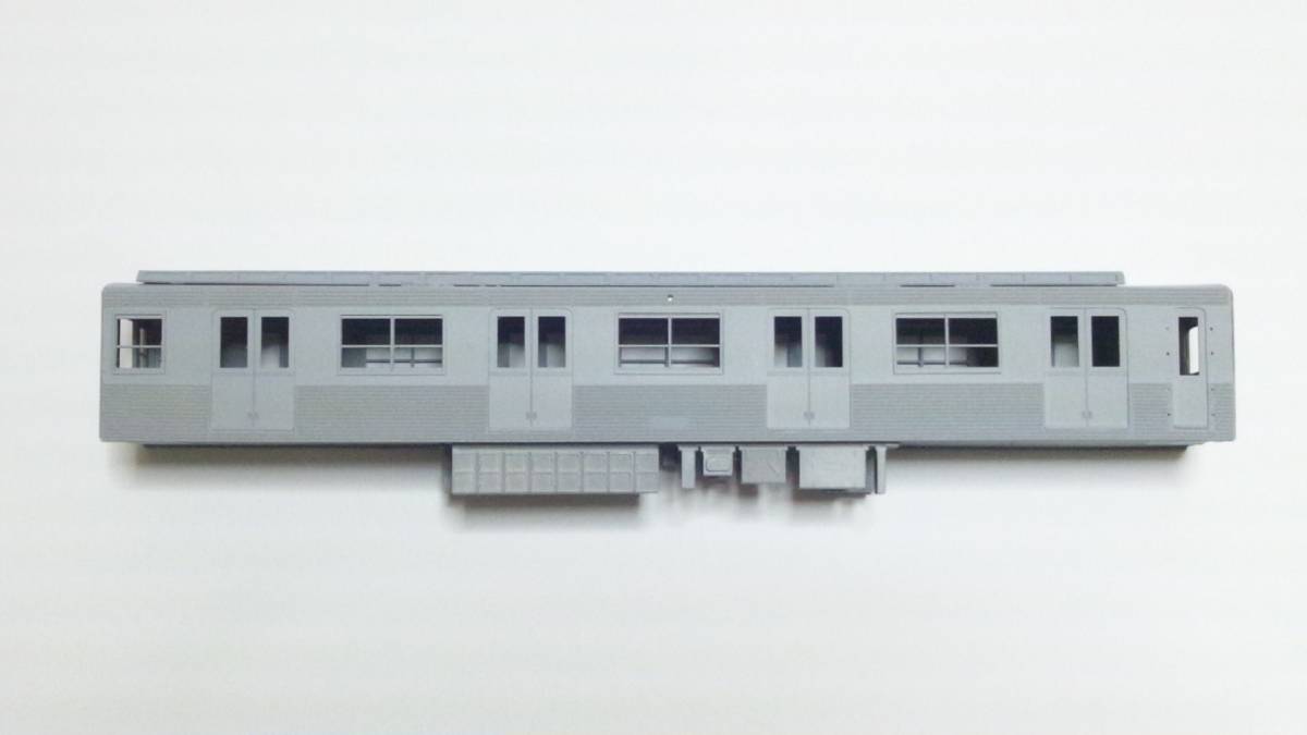 【1/80】大阪市地下鉄7000形キット先頭2両（M1＋M2)（要組立・未塗装）床板、床下機器付き ※Amazonでは販売しておりません。_画像4