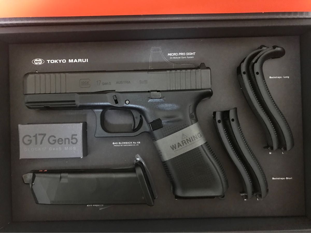 未使用】 東京マルイ Glock 17 Gen5 MOS 予備マガジン1 未使用】 東京マルイ Glock 17 Gen5 MOS 予備マガジン1