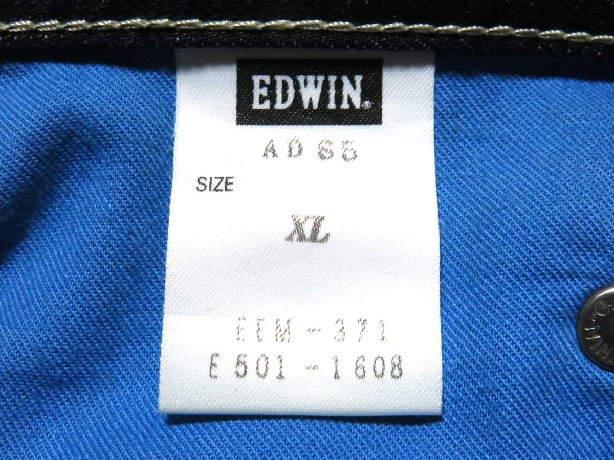  made in Japan EDWIN Edwin stretch Denim pants E-FUNCTION XL size (W absolute size approximately 94cm) * absolute size W37 corresponding ( exhibit number 1081)