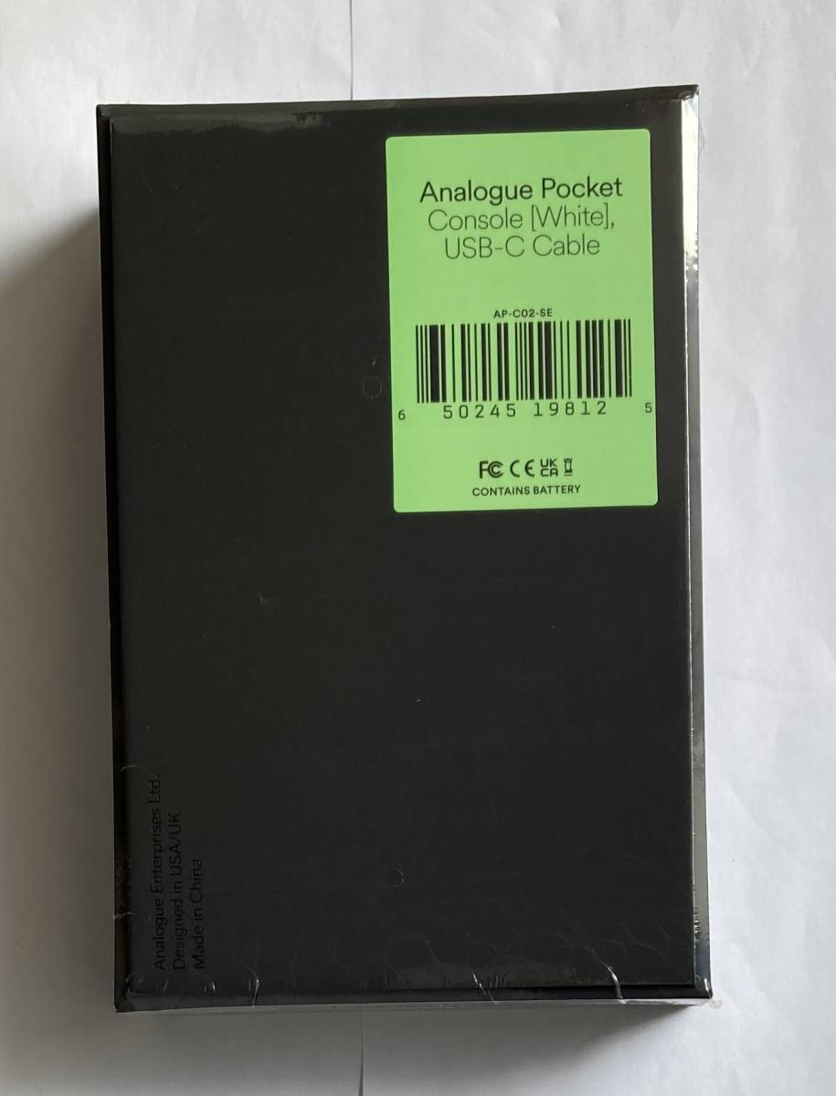 新品未開封・White】Analogue Pocket 白 アナログポケット GB