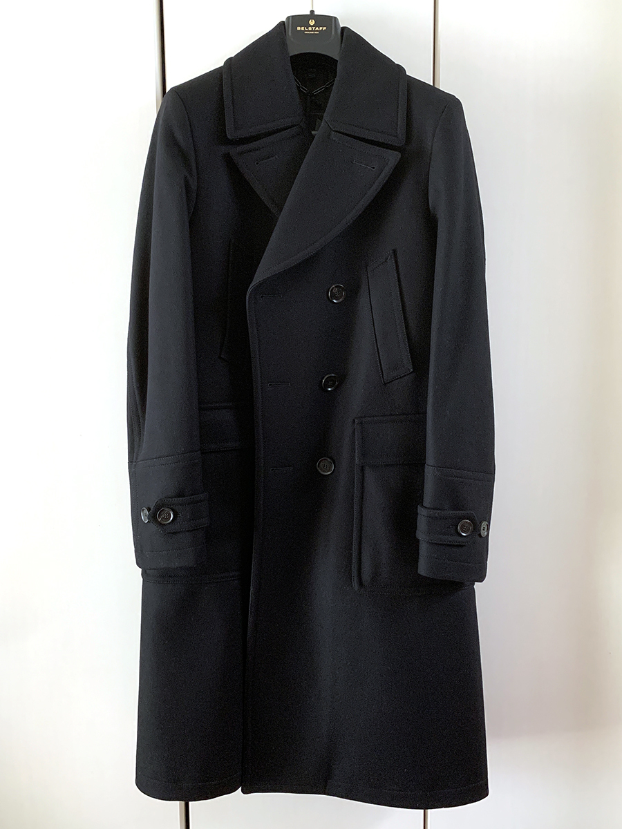 BELSTAFF MILFORD SHERLOCK COAT BLACK size50 L〜XL_画像2