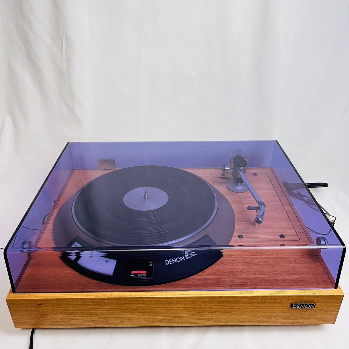 DENON ターンテーブル dp-3000 れこレコードプレーヤー デノン _画像1