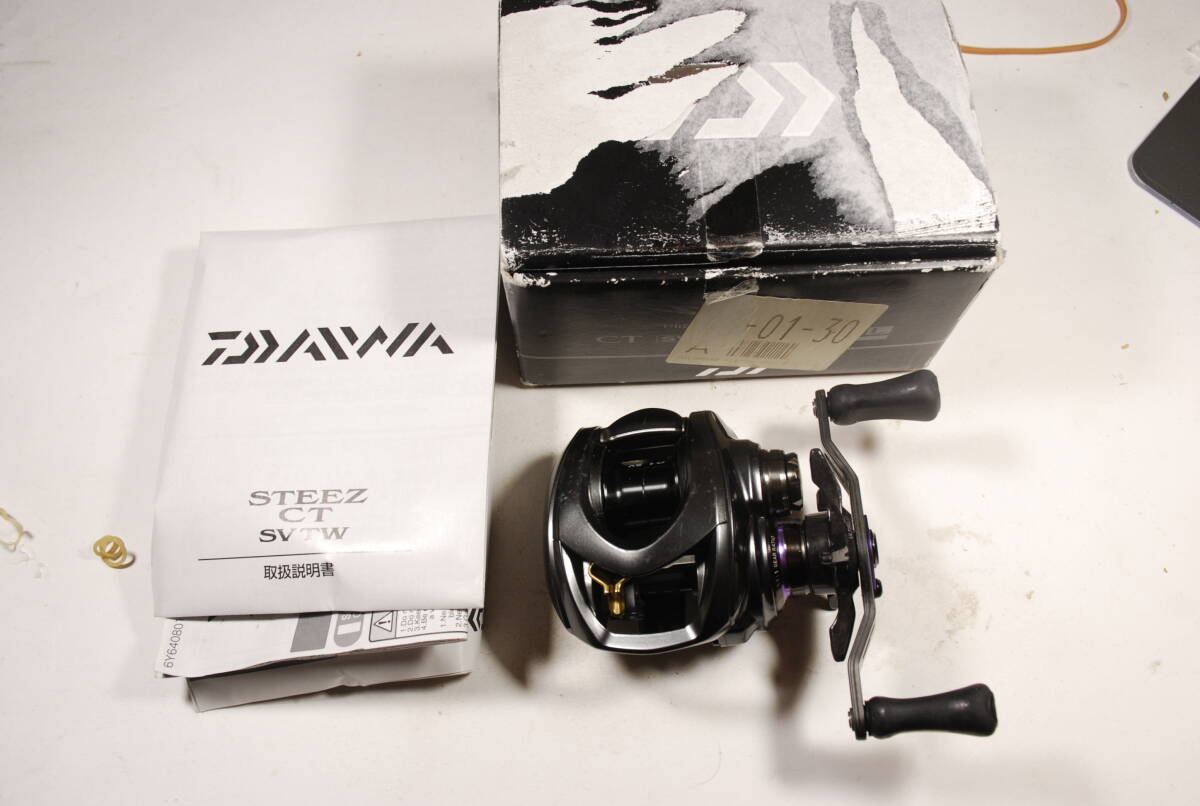 ダイワ　DAIWA　スティーズ　CT　SV　TW　７００XHL　SLP　WORKS　カーボンハンドル　付　_画像1