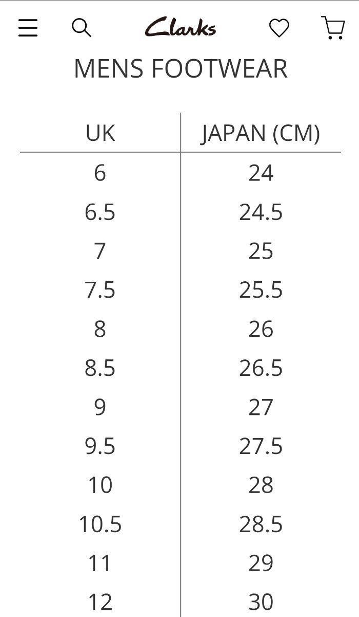 Clarks クラークス スエード チャッカブーツ デザートブーツ ブッシュエイカー ブラウン UK10 US11 28cm（実寸29cm？） 使用頻度低い_このサイズよりも大きめに作られています。