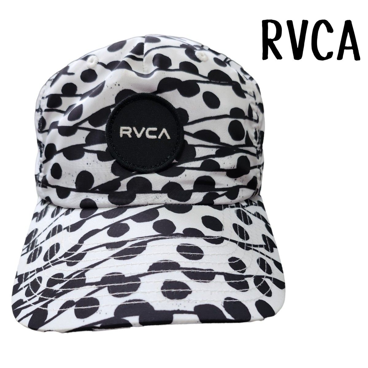 RVCA ルーカ PRINT CAP スナップバックキャップ