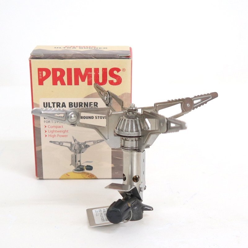【PRIMUS/プリムス】ウルトラバーナー P-153 カートリッジガスコンロ(直結型) コンパクト 未使用/2s0175_画像1