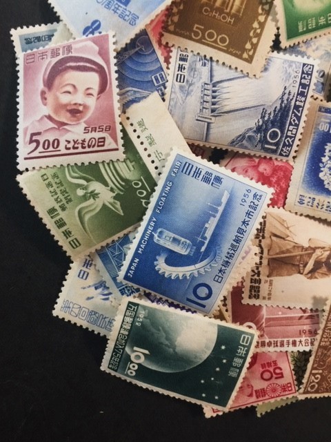 戦後記念切手　未使用ロット　100枚以上　1946年～1956年発行_画像4
