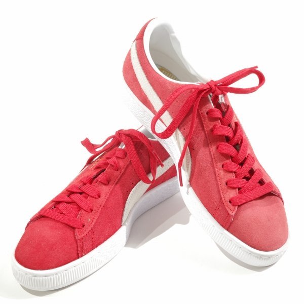 未使用訳あり1円～★PUMA プーマ SUEDE CLASSIC XXI スウェード クラシック XXI　374915 スニーカー シューズ 26.5cm レッド◆4302◆_画像4