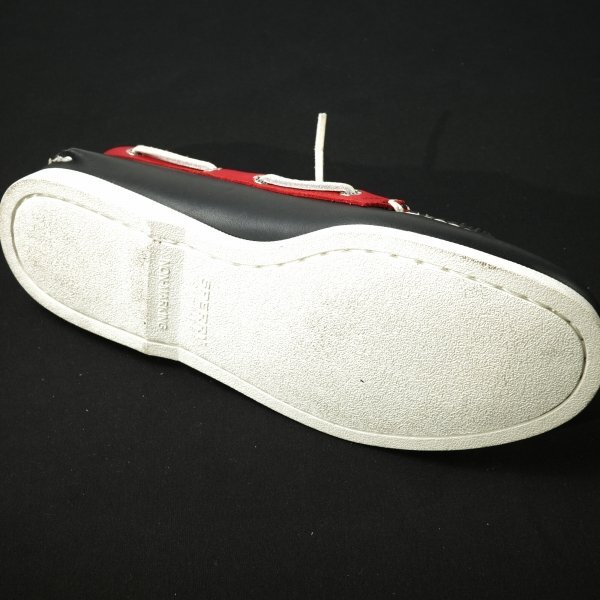 未使用1円～★SPERRY TOPSIDER スペリートップサイダー メンズ レザー デッキシューズ 26.0cm オーセンティックオリジナル ◆5382◆_画像5