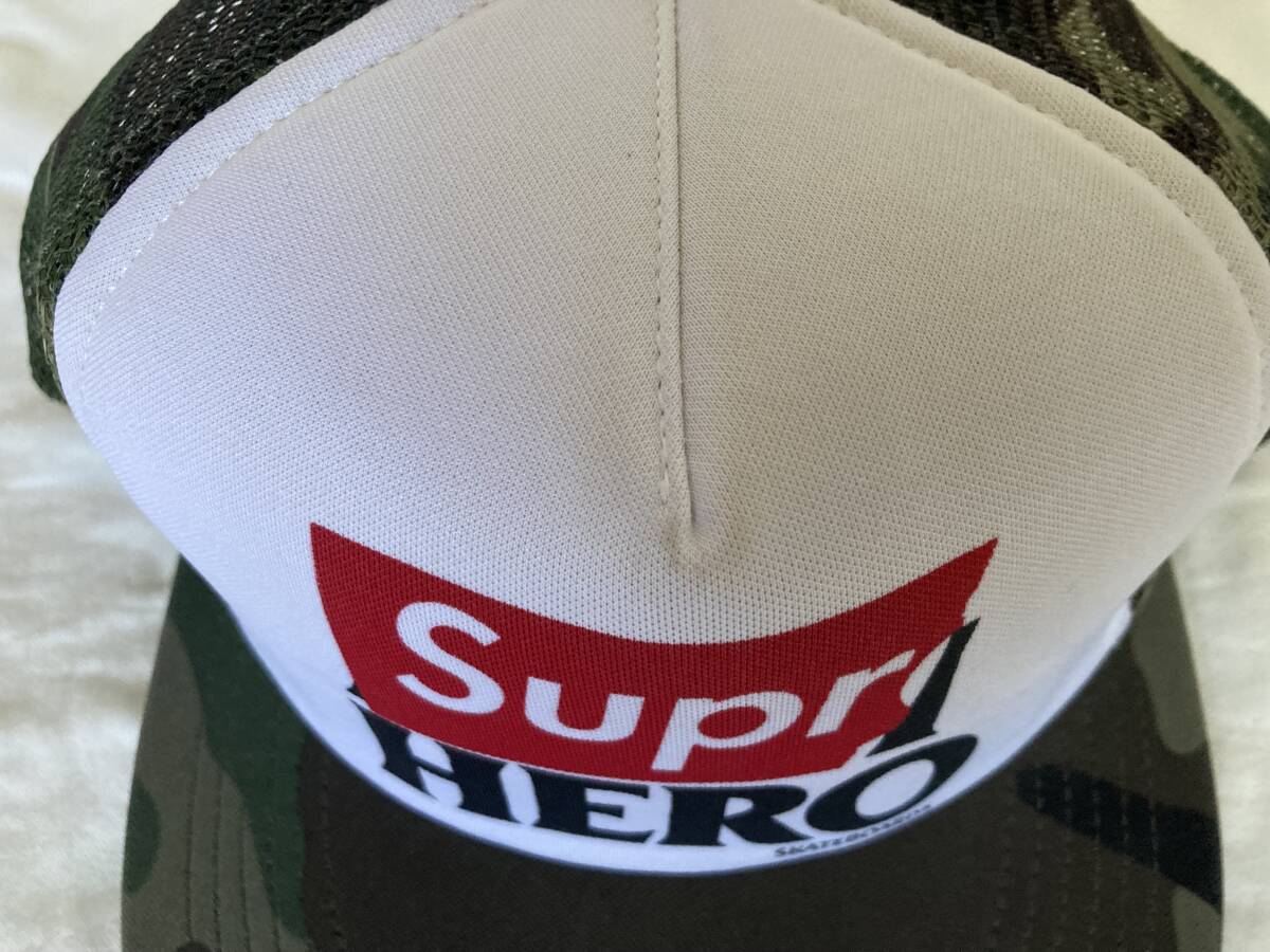 Supreme × ANTI HERO Mesh CAP 中古 シュプリーム アンタイヒーロー アンチヒーロー メッシュキャップ _画像5