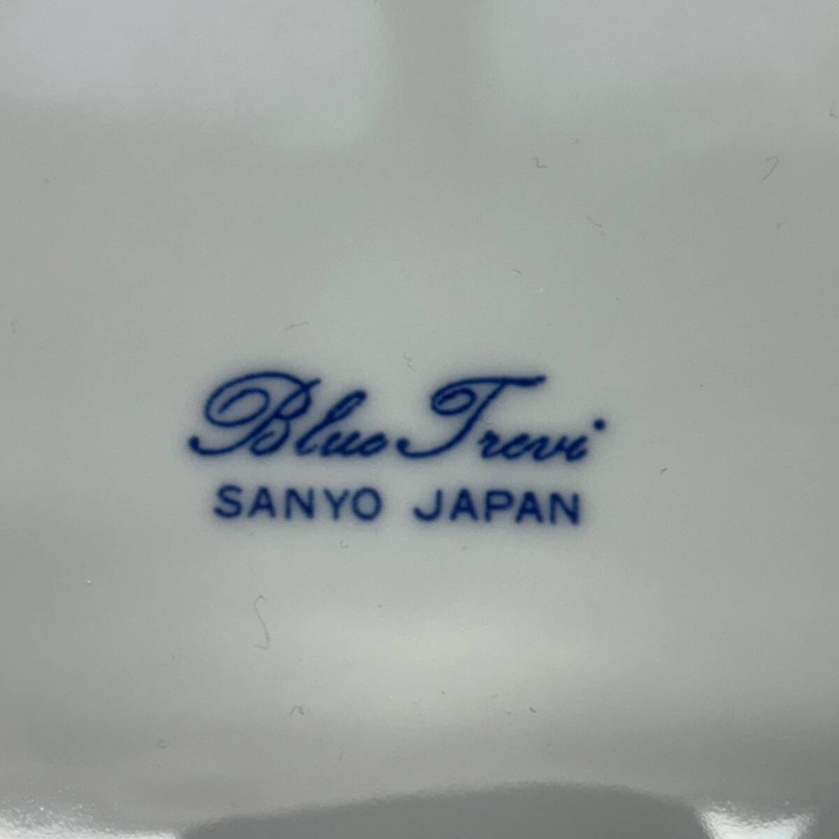 陶器 未使用 ◆ Blue Trevi ◆ カレー 皿 5枚入りｘ2箱 セット ◆ ブルー トレビ ◆ SANYO JAPAN 箱入り_画像7