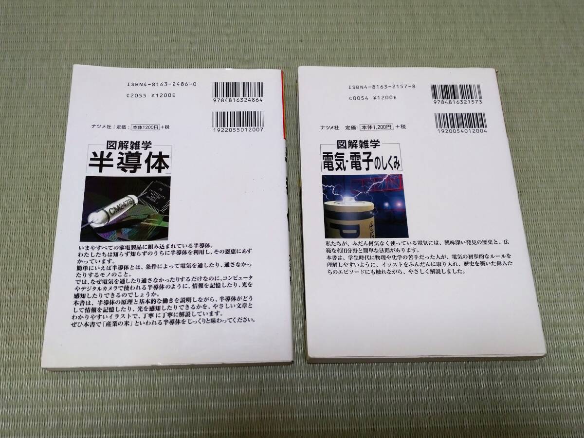 ★図解雑学 『半導体』 『電気・電子のしくみ』 ナツメ社★_画像2