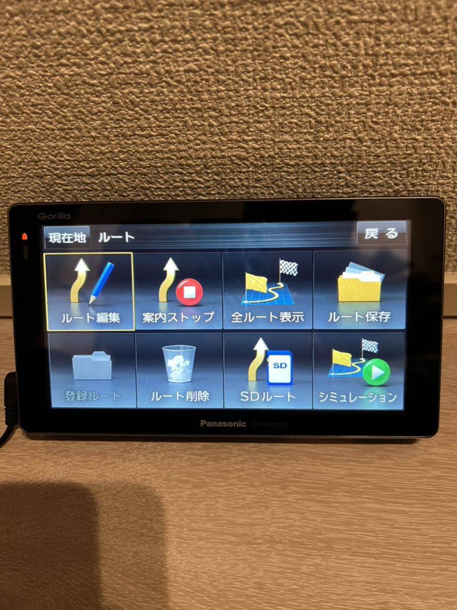 Panasonic パナソニック Gorilla カーナビ ポータブルナビ CN-GP720VD_画像4