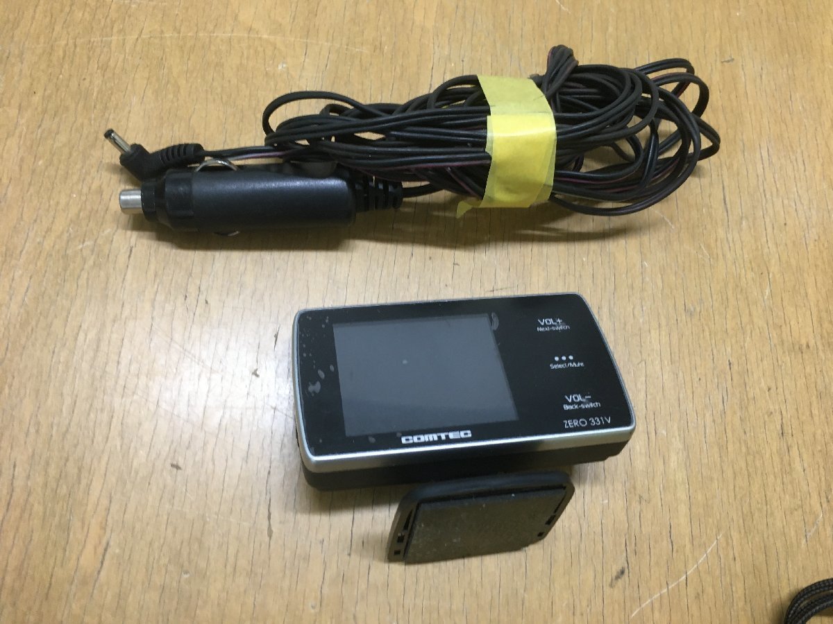 送料520円 COMTEC コムテック ZERO331V GPSレーダー探知機_画像1