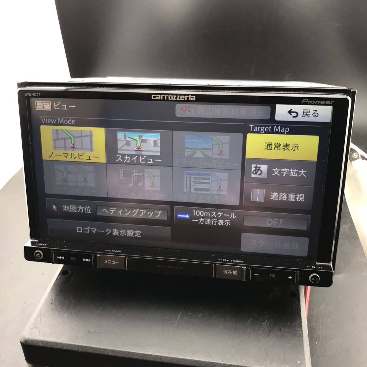 即決★ 地図2015年度★AVIC-RZ77／iPod／ユーザー登録可／SD・USB再生／地デジ／Bluetooth★カロッツェリア