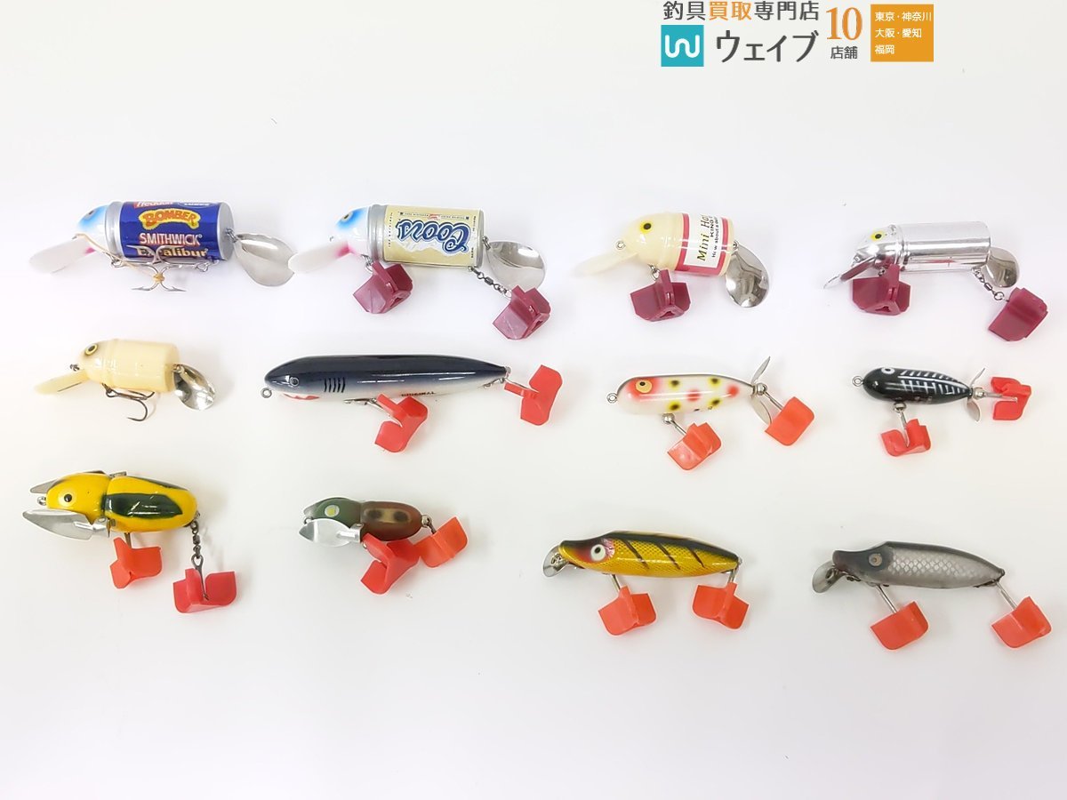 HEDDON ヘドン ビッグバド・クレイジー クローラー・リバーラントスプーク フローター・ザラスプーク 等 計12点セット_60S466734 (1).JPG