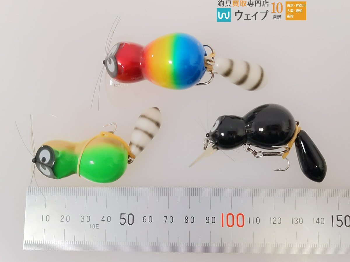 ズイール 2000 ジタバタ アライ君・HEDDON ヘドン ラッキー 13 等計14個中古_60K404990 (10).JPG