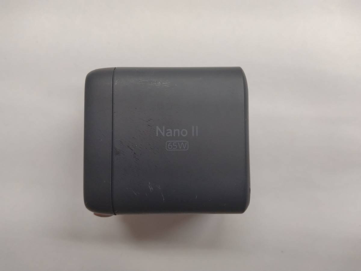 # якорь Anker Nano II 65W Anker GaN II PD соответствует USB Type-C внезапный скорость зарядка A2663 неоригинальный USB Type-C to C имеется ② C