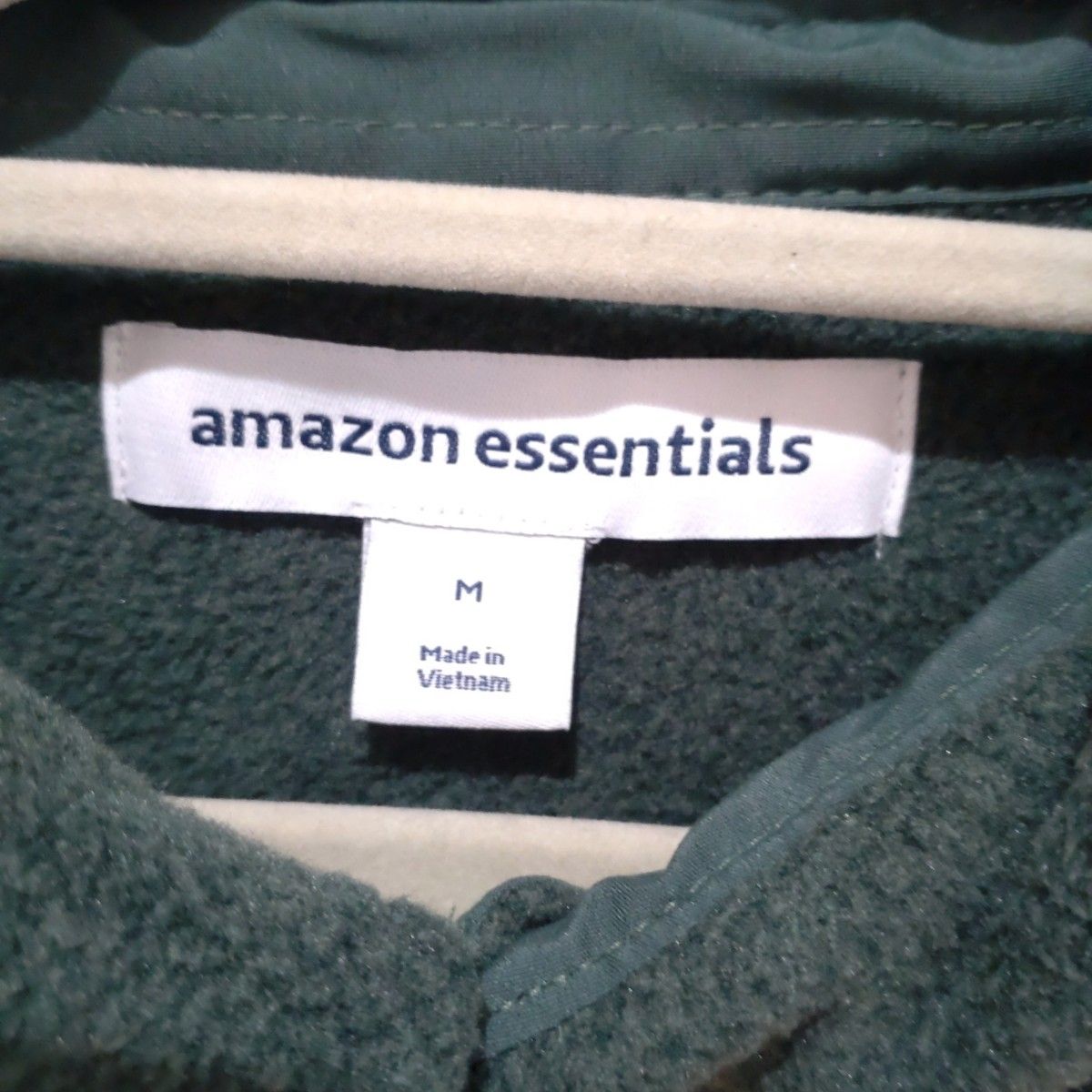 [Amazon Essentials] メンズ厚手シャツ フリース Lサイズ