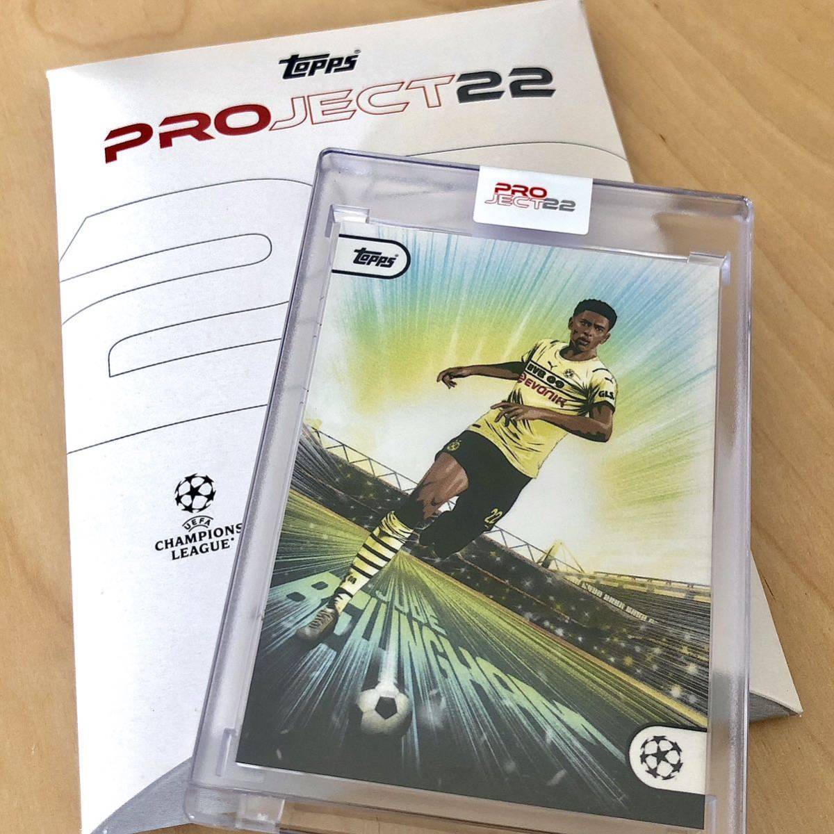 【Jude Bellingham】Topps Project22 未開封【ベリンガム】UCL ドルトムント Dortmund_画像1