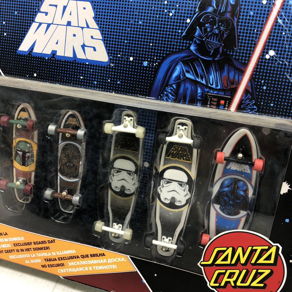 スターウォーズ STAR WARS フィンガーボード 指スケ SANTA CRUZ TECHDECK スケボー_画像3