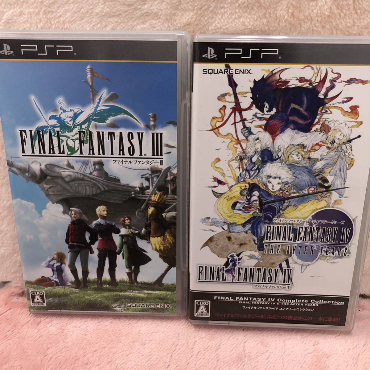 動作未確認 PSP ファイナルファンタジー FF ソフト 5本セット Ⅰ Ⅱ Ⅲ＆ジ・アフターイヤーズ Ⅳ ディシディアファイナルファンタジー 012_画像6