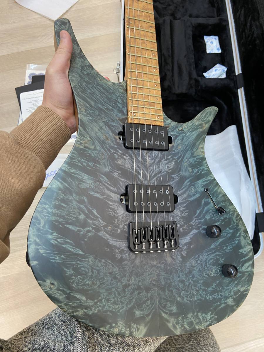 Vik Guitars Duality S6 Burled Maple_画像5