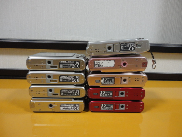 9台ジャンク品。ex- z200(2) z300(2) z1000(3) z1080(2) カシオ　casio 。_画像8