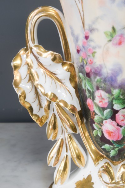 《フランスアンティーク》パリ窯フラワーベース（花瓶）　お値下げしました！！_画像4