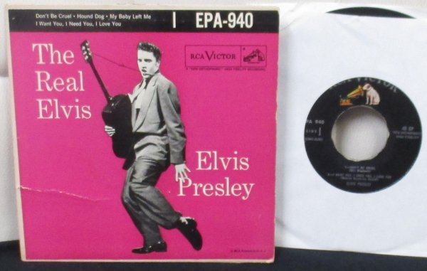* Elvis Presley The Real Elvis [ EP \'56 RCA Victor EPA-940] 45 RPM