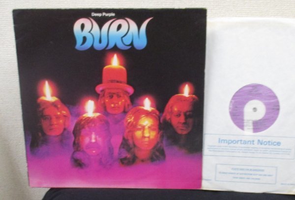 ☆Gramophone Co. Ltd.彡 英國盤 Deep Purple Burn [ UK ORIG '74 Purple Records TPS 3505 MAT 1/1 ] The 1st pressing_画像1