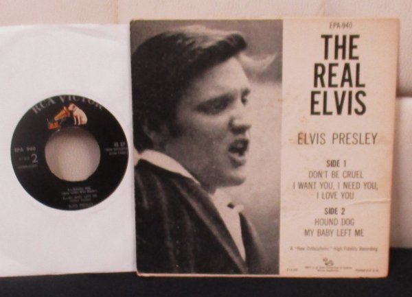 * Elvis Presley The Real Elvis [ EP \'56 RCA Victor EPA-940] 45 RPM