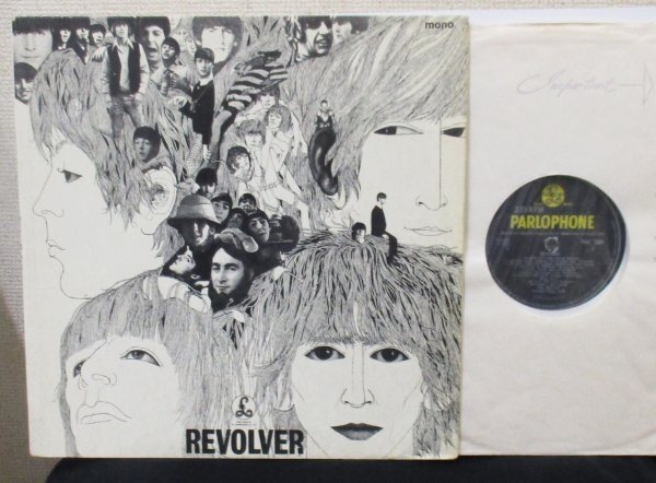 ☆彡 英國盤 The Beatles Revolver [ UK mono '66 ORIG Parlophone PMC 7009 MAT 2/2 ] E. J. Day sleeve_画像1